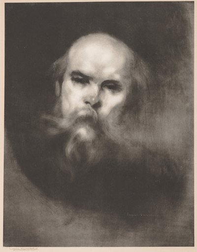 Paul Verlaine, 1896. by Eugène Carrière