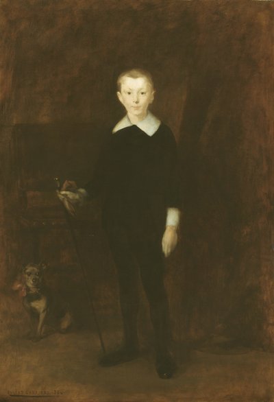 Bir Çocuğun Portresi, 1886. by Eugène Carrière