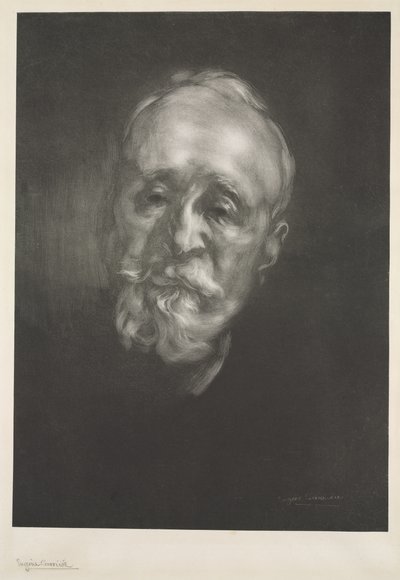 Puvis de Chavannes, 1897. by Eugène Carrière