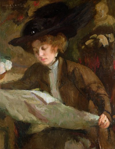Sabah Okuması by Eugène Carrière