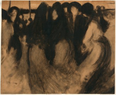 Manzaradaki Kadınlar by Eugène Carrière