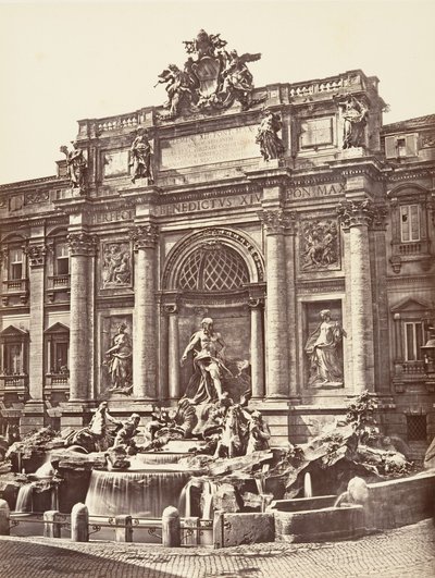 Trevi Çeşmesi, 1848-52. by Eugène Constant