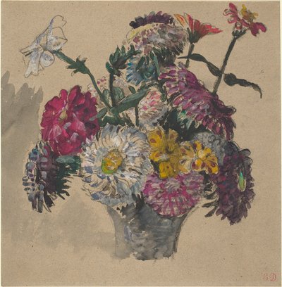 Çiçekler by Eugène Delacroix