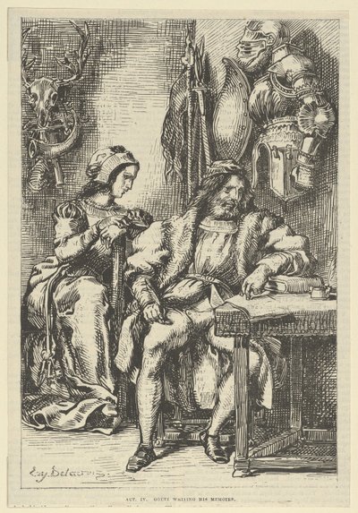 Goetz von Berlichingen Anılarını Yazıyor, 1845