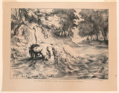 Hamlet için İllüstrasyon: Ophelia