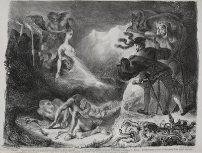 Faust için çizimler: Marguerite
