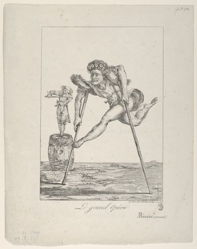 Büyük Opera, 1821., 1821. by Eugène Delacroix