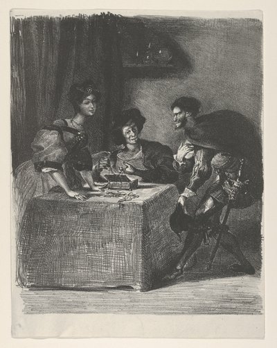 Mephistopheles kendini Martha Goethe