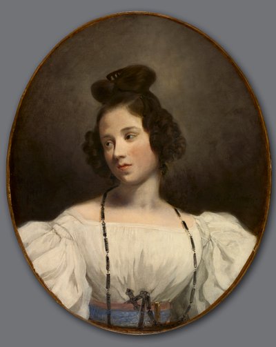 Bayan Alexandrine-Julie de la Boutraye by Eugène Delacroix