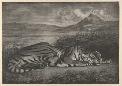 Kraliyet Kaplanı, 1829., 1829. by Eugène Delacroix