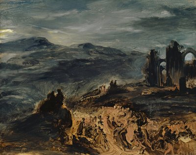 Cadılar Şabat, c. 1832. by Eugène Delacroix