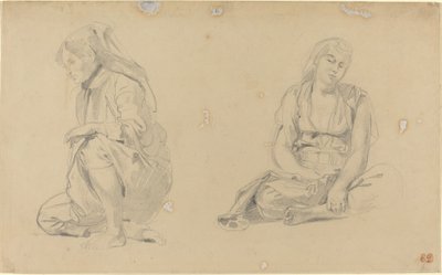 Cezayirli Kadınlar, 1833. by Eugène Delacroix