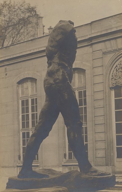 Yürüyen Adam, 1907-1912. by Eugène Druet