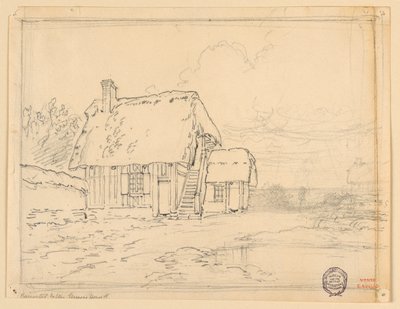 Bir Köylü Evi by Eugène Edouard Soulès