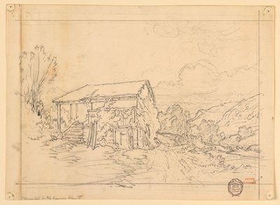 Vadide Köylü Evi by Eugène Edouard Soulès
