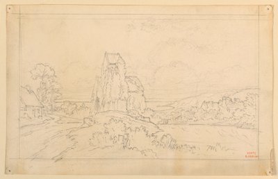 Manzara Kroki by Eugène Edouard Soulès