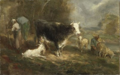 Sığır Çiftliği by Eugène Fromentin Dupeux
