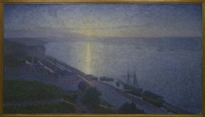 Gün batımı, 1895 by Eugène Jansson