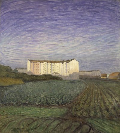 Kasabanın Kenarları, 1899 by Eugène Jansson