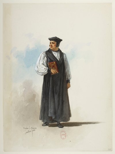 Saint-Saëns - Henry VIII - Kostüm modelleri - Lacoste - 35. Kostüm by Eugene Lacoste