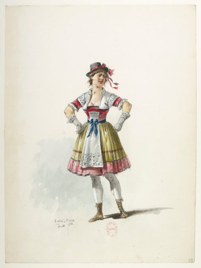 Saint-Saëns - Henry VIII - Kostüm modelleri - Lacoste - 39. Kostüm by Eugene Lacoste
