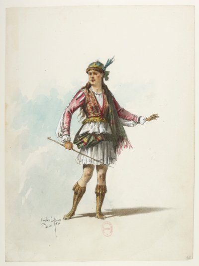 Saint-Saëns - Henry VIII - Kostüm modelleri - Lacoste - 42. Kostüm by Eugene Lacoste