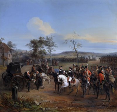 General Despret ve Louis-Philippe, Chartres Dükü Gravelotte, Temmuz 1792 by Eugène Louis Charpentier