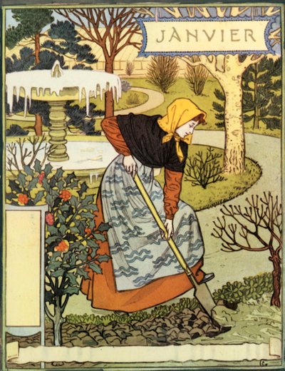 Ocak, 1896. by Eugene Grasset