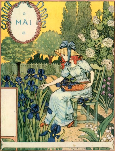 Mayıs, 1896. by Eugene Grasset