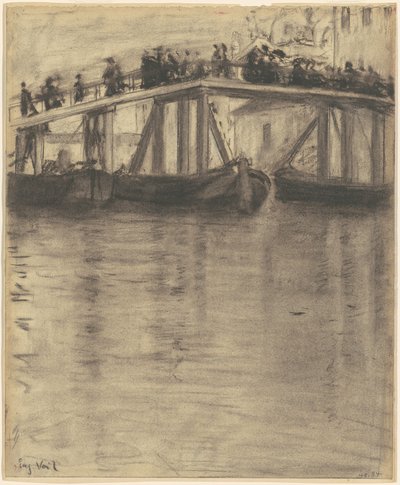 Venedik Köprüsü by Eugène Vail