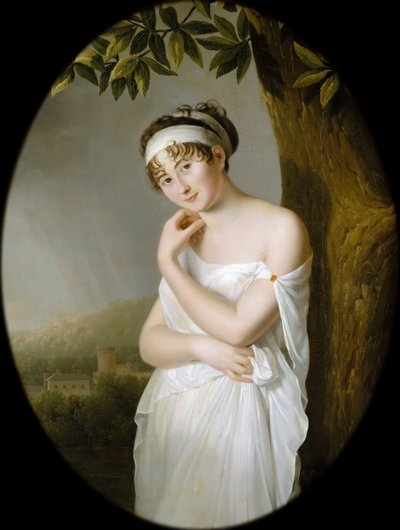 Julie Bernard 1777-1849 doğumlu Madame Récamier