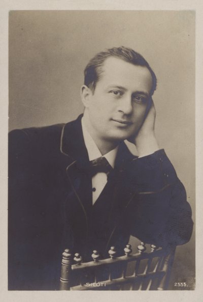 Alexander Siloti, Rus piyanist, orkestra şefi ve besteci. by European Photographer