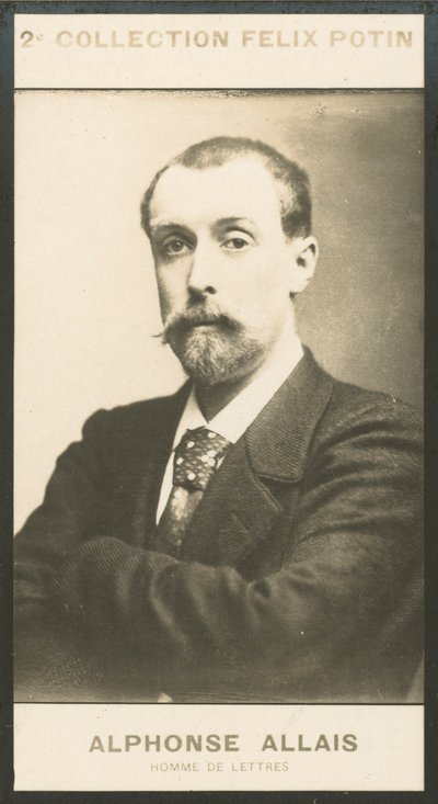 Alphonse Allais, Harflerin Adamı by European Photographer