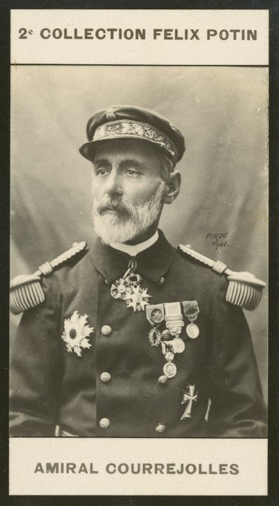 Amiral Charles-Louis-Theobald Courrejolles by European Photographer