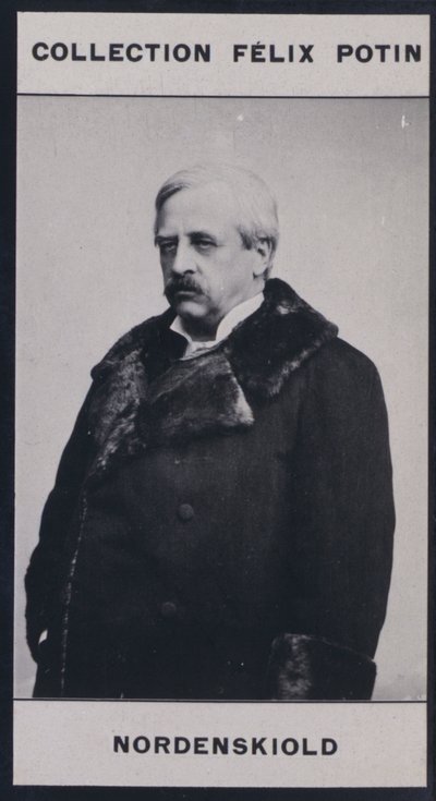 Baron Eric de Nordenskjold (1832-1901) (s/b fotoğraf) by European Photographer