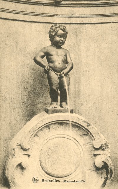 Brüksel, Manneken-Pis by European Photographer