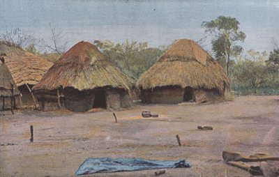 Case Dahomeenne, Kuzey Bölgesi by European Photographer