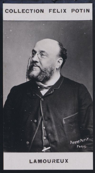 Charles Lamoureux (1834-1899) (s/b fotoğraf) by European Photographer