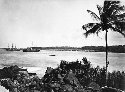 Kolombo Limanı, c.1860-80 by European Photographer