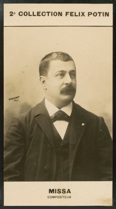 Edmond Missa, Besteci by European Photographer