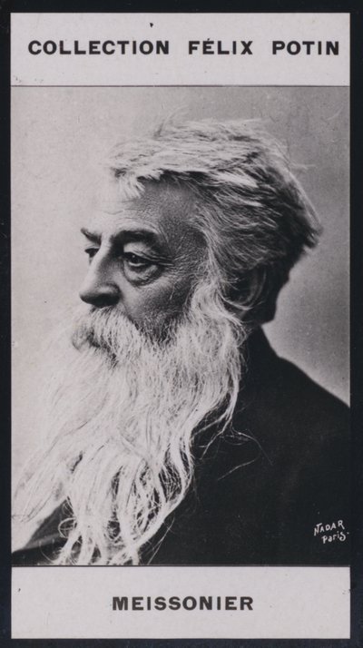 Ernest Meissonnier (1815-1891) (s/b fotoğraf) by European Photographer