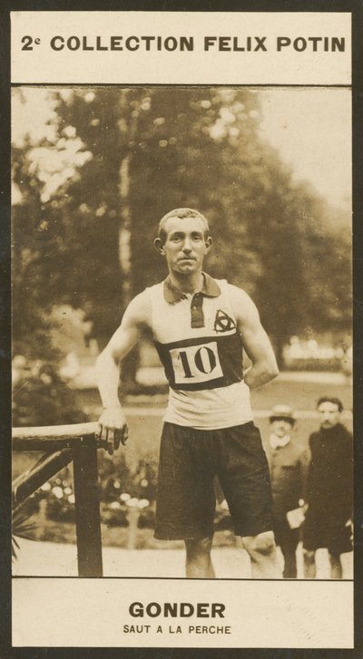 Fernand Gonder, Saut A La Perche by European Photographer