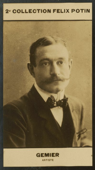 Firmin Gemier, Sanatçı by European Photographer