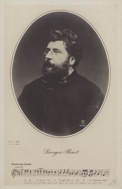 Georges Bizet, Fransız besteci by European Photographer