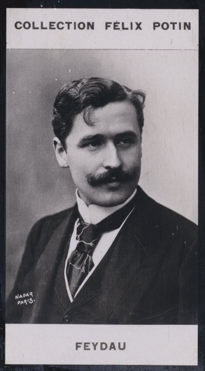 Georges Feydeau (1863) (s/b fotoğraf) by European Photographer