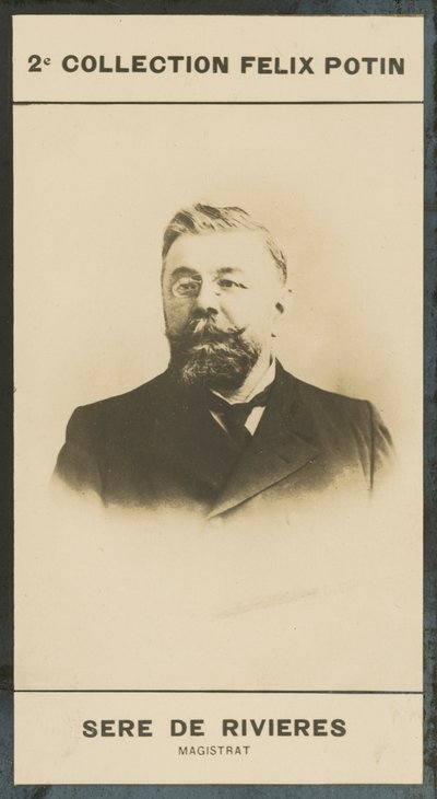 Georges Sere De Rivieres, Yargıç by European Photographer