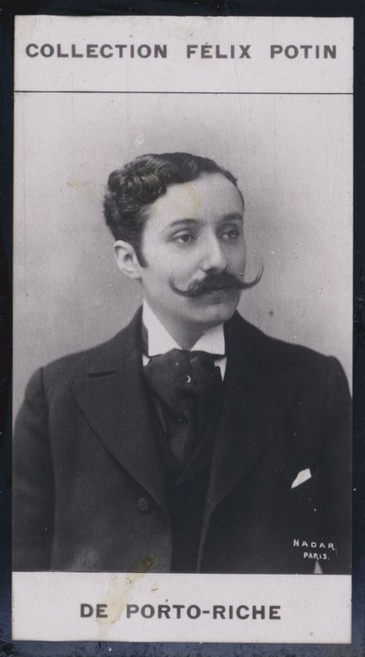 Georges de Porto-Riche (1849) (s / b fotoğraf) by European Photographer