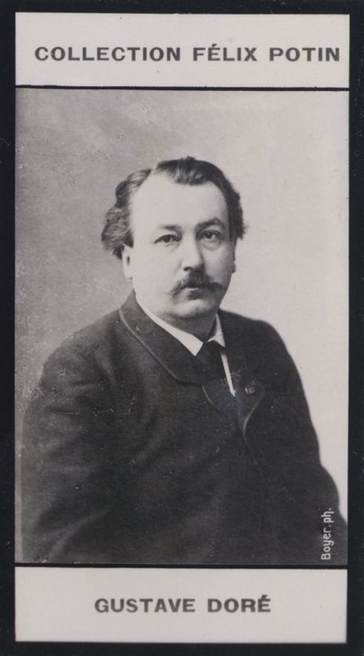 Gustave Dore (1833-1883) (s/b fotoğraf) by European Photographer