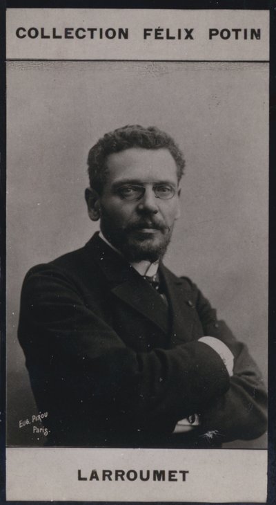 Gustave Larroumet (1852) (s/b fotoğraf) by European Photographer