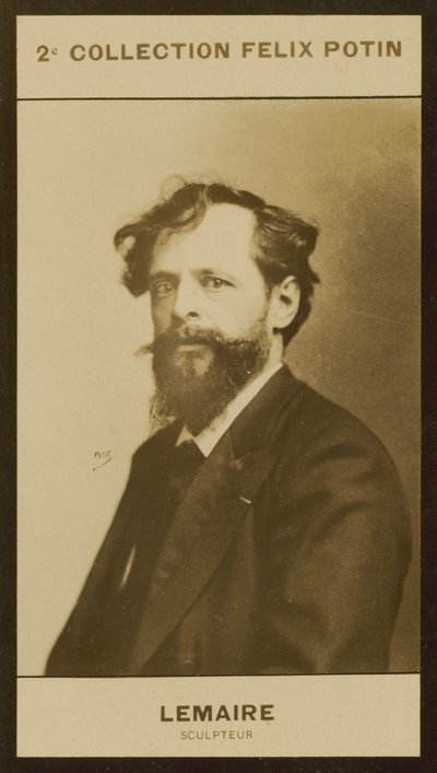 Hector Lemaire, Heykeltıraş by European Photographer